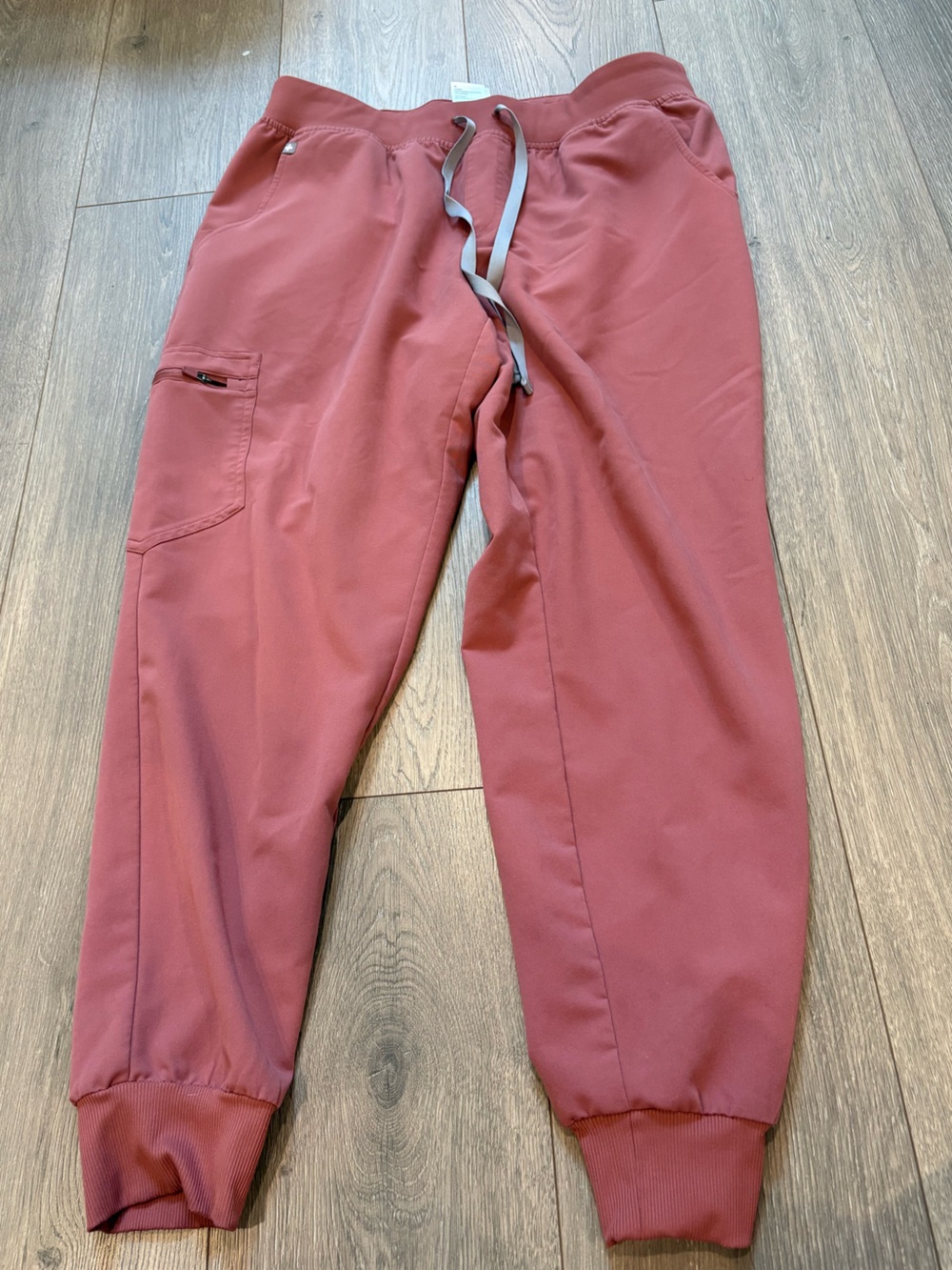 Figs Scrub Jogger Pant Size Large Petite Dusty Rose